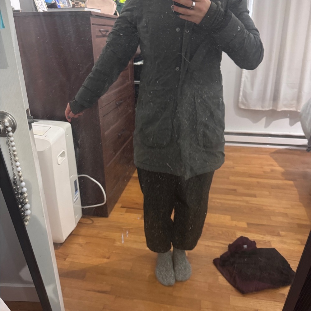 Athleta Women's Green Puffer Jacket